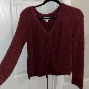 Maroon Soft Sweater